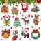 12-Piece Christmas Diamond Painting Keychain Kit – 5D DIY Hanging Ornaments for Kids & Family Holiday Crafts and Decor